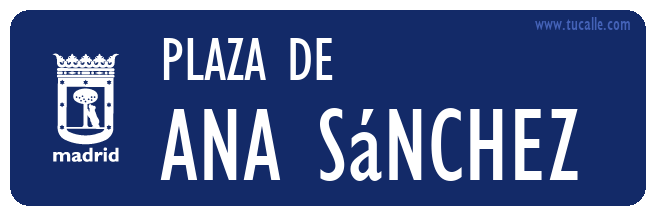 cartel_de_plaza-de-Ana Sánchez _en_madrid